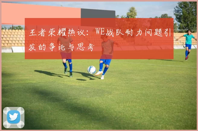 王者荣耀热议：WE战队耐力问题引发的争论与思考
